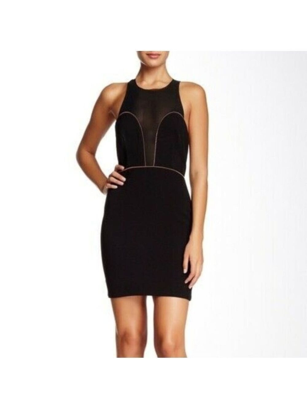 BEC & Bridge Magnetic Mesh Dress BNWT Sz 2 Flaw